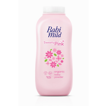 Baby Mild & Beyond Sweety Pink Organic Baby Powder 160 g